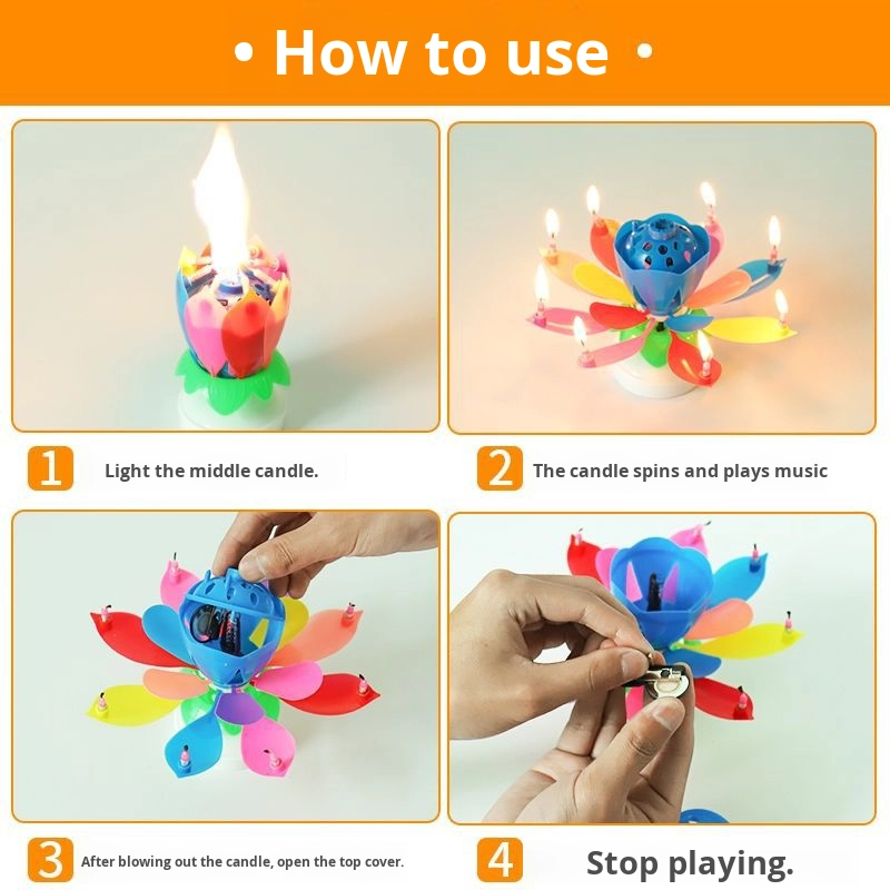 Romantic Happy Birthday Musica - огляд і ціна Holiday Candle Set