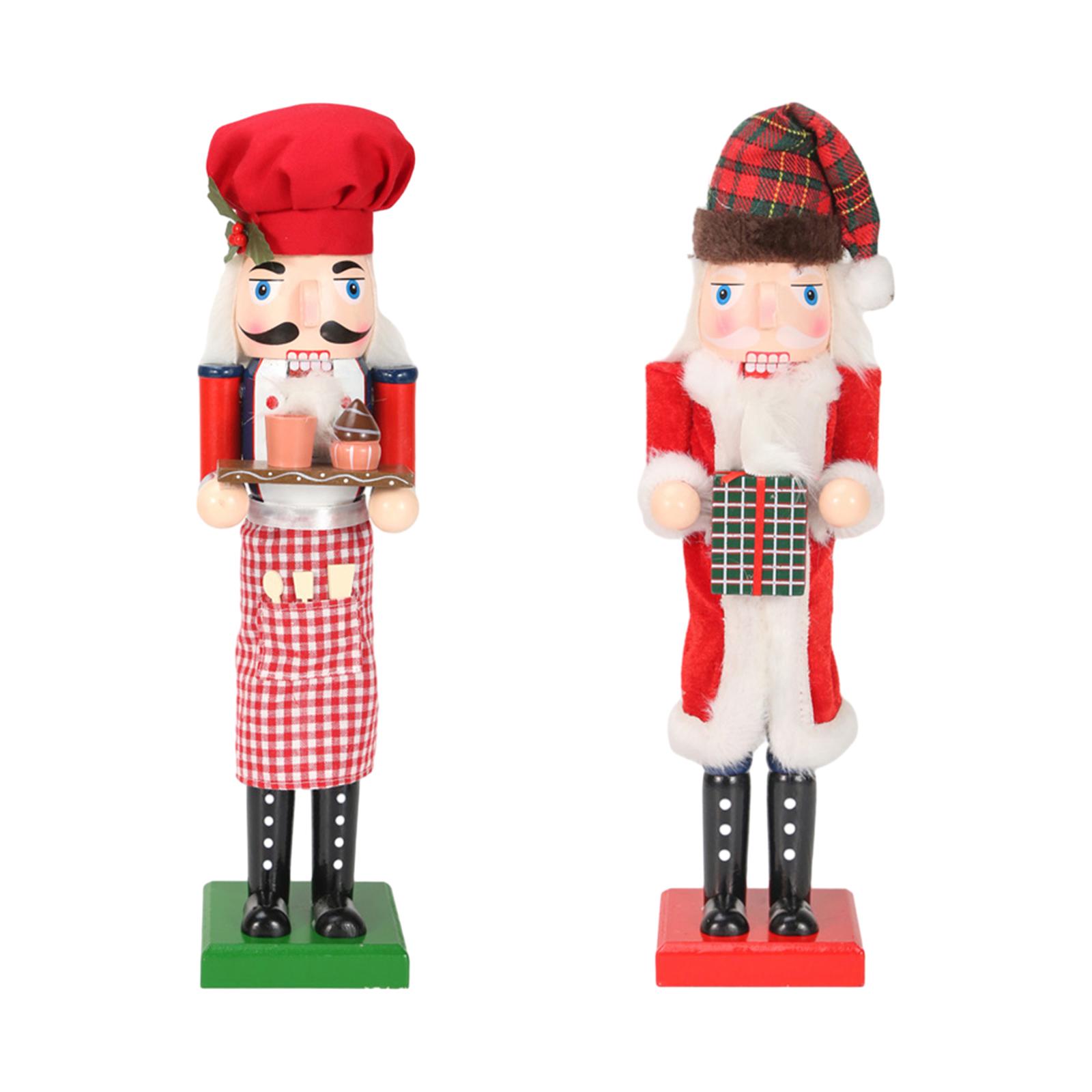 36cm Wooden Nutcracker Ornamen - огляд і ціна Nutcracker Figurine