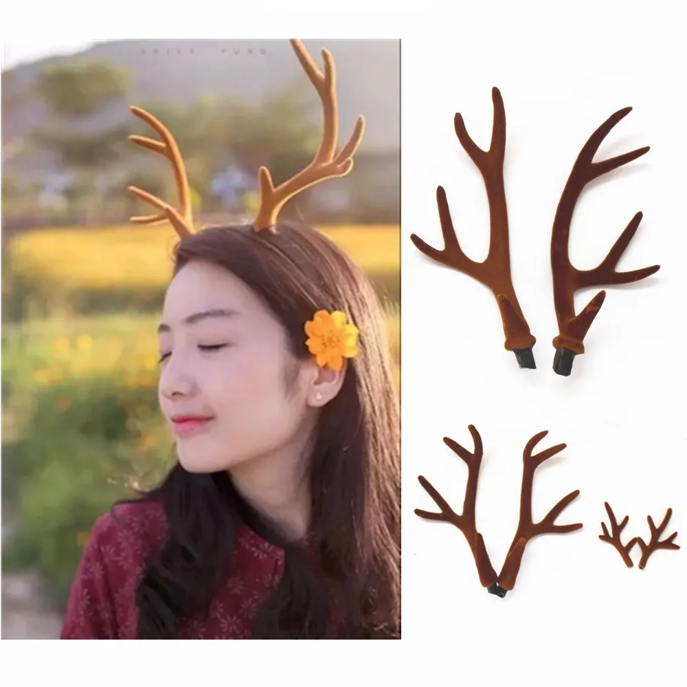 Handmade brown Simulation Deer - огляд і ціна Reindeer Antlers Headband
