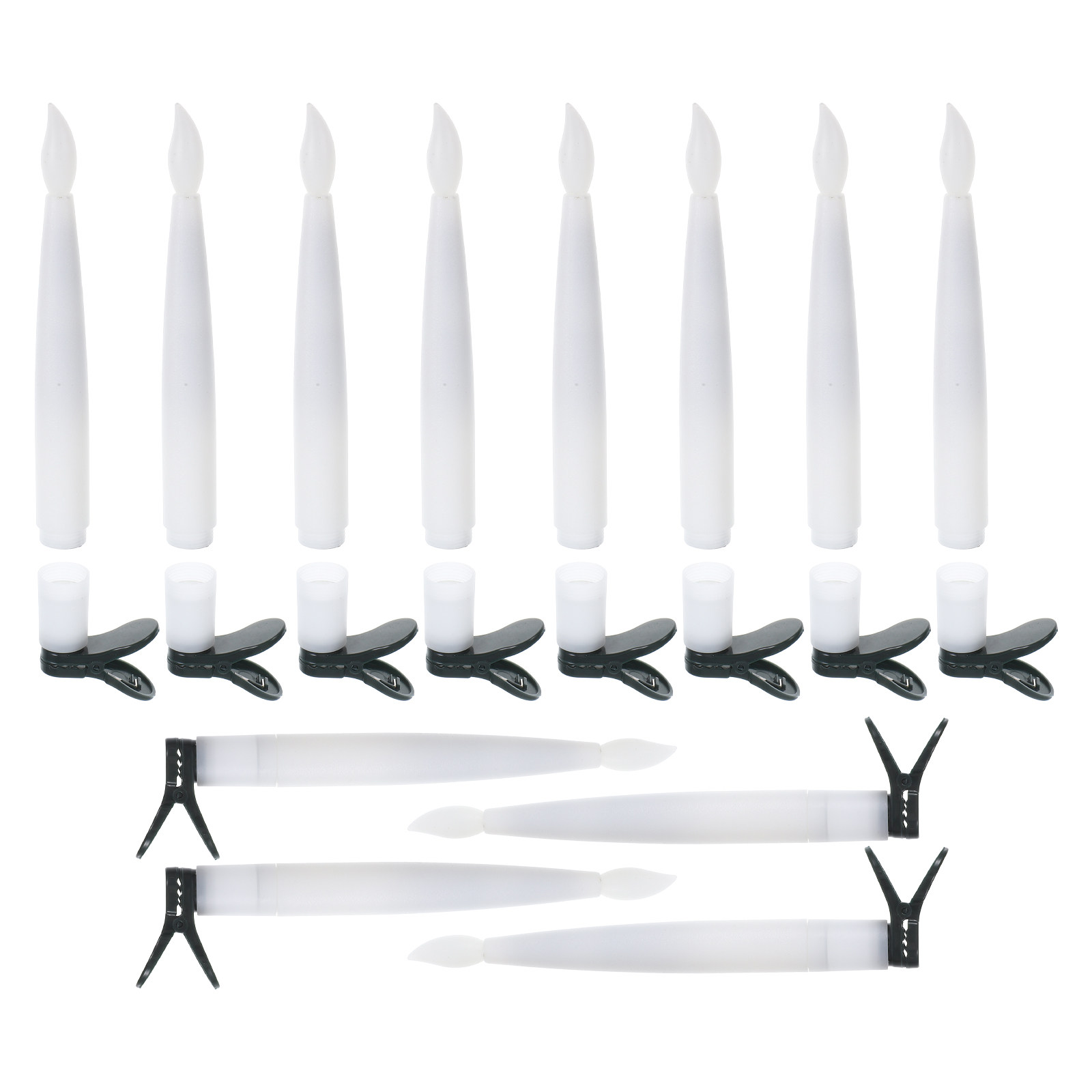 12Sets Christmas Tree LED Deco - огляд і ціна Holiday Candle Set