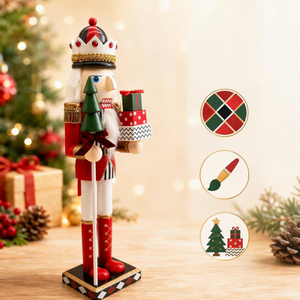 European Style Christmas Count - огляд і ціна Nutcracker Figurine
