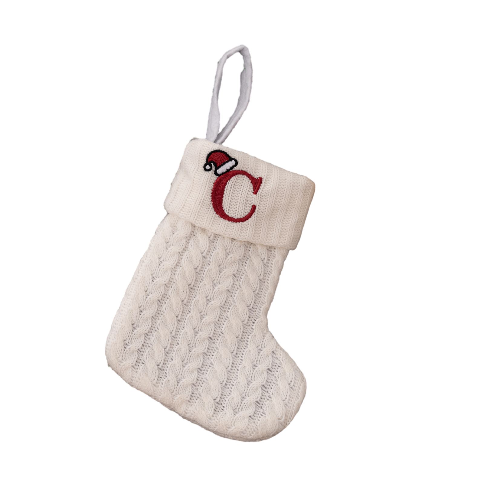 With Hanging Rope Christmas St - огляд і ціна Christmas Stocking Hanging