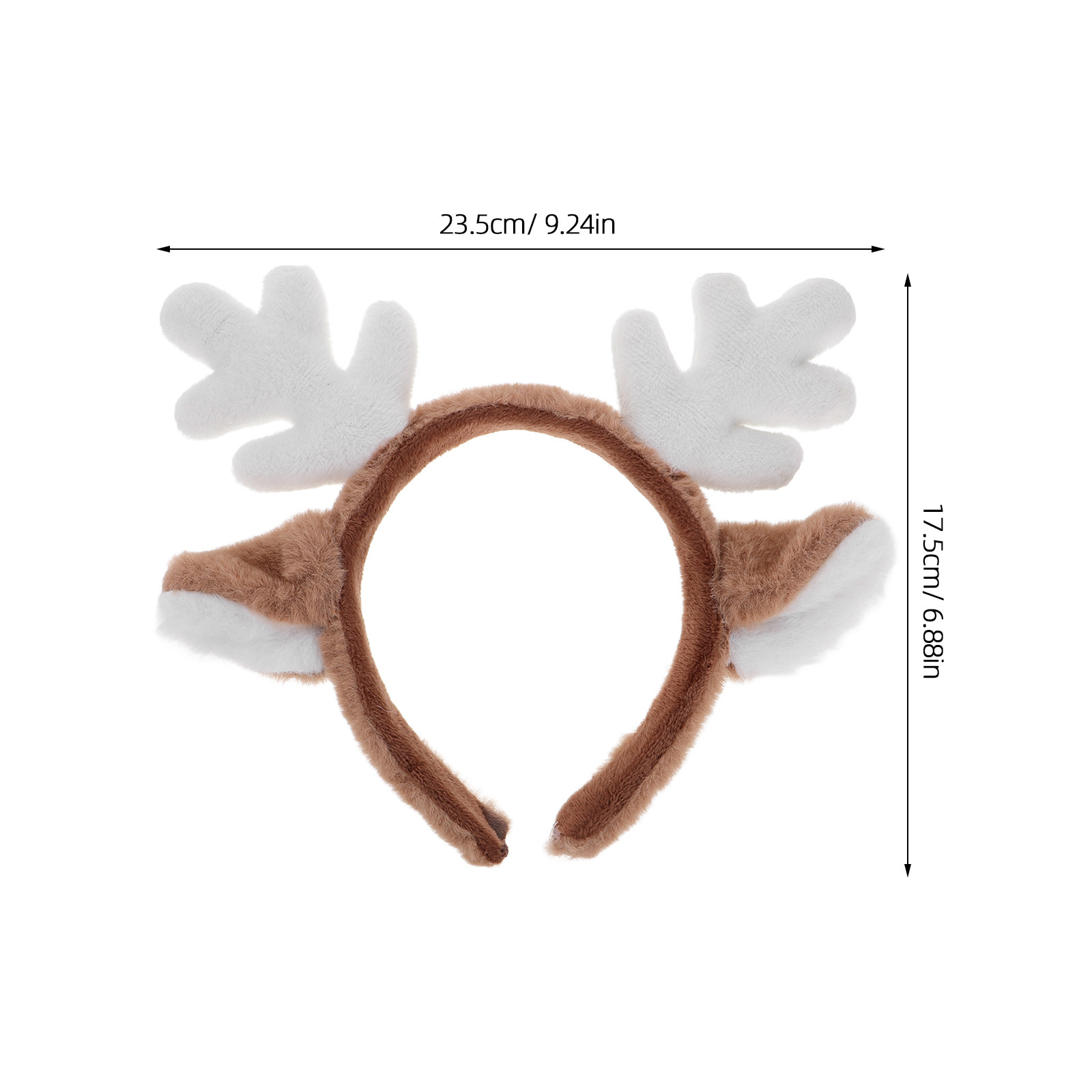Antler Headband Deer Ears Chri - огляд і ціна Reindeer Antlers Headband