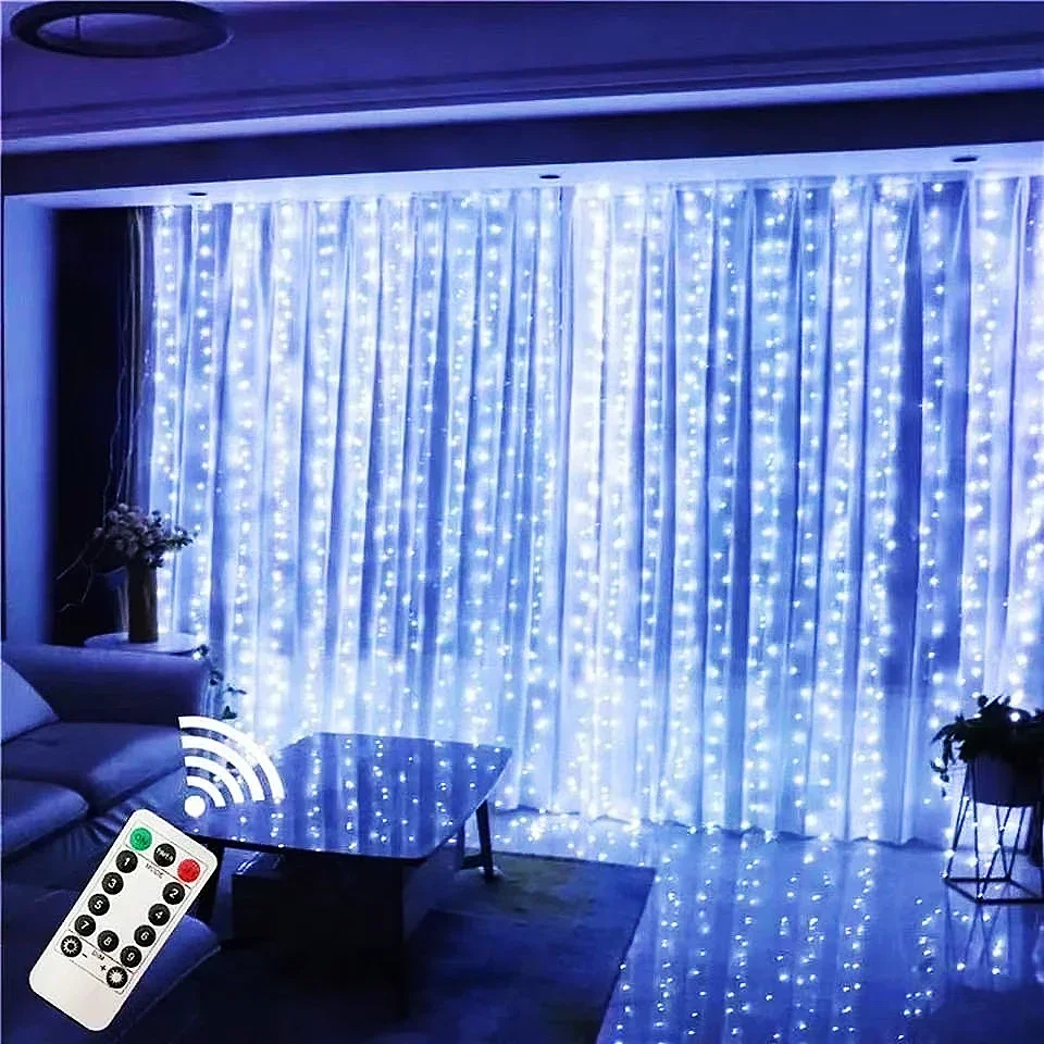 LED Curtain String Lights USB  - огляд і ціна Led Fairy String Lights