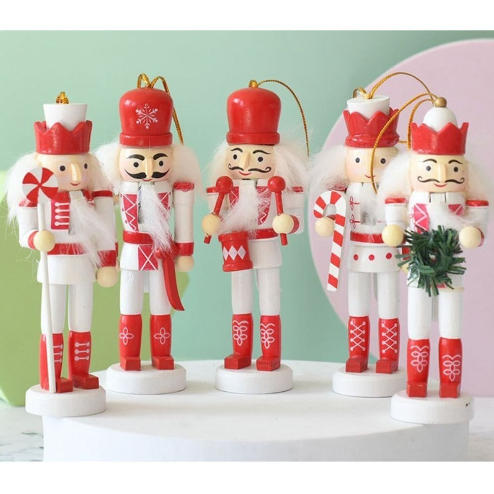 5PCS Merry Christmas Handicraf - огляд і ціна Nutcracker Figurine