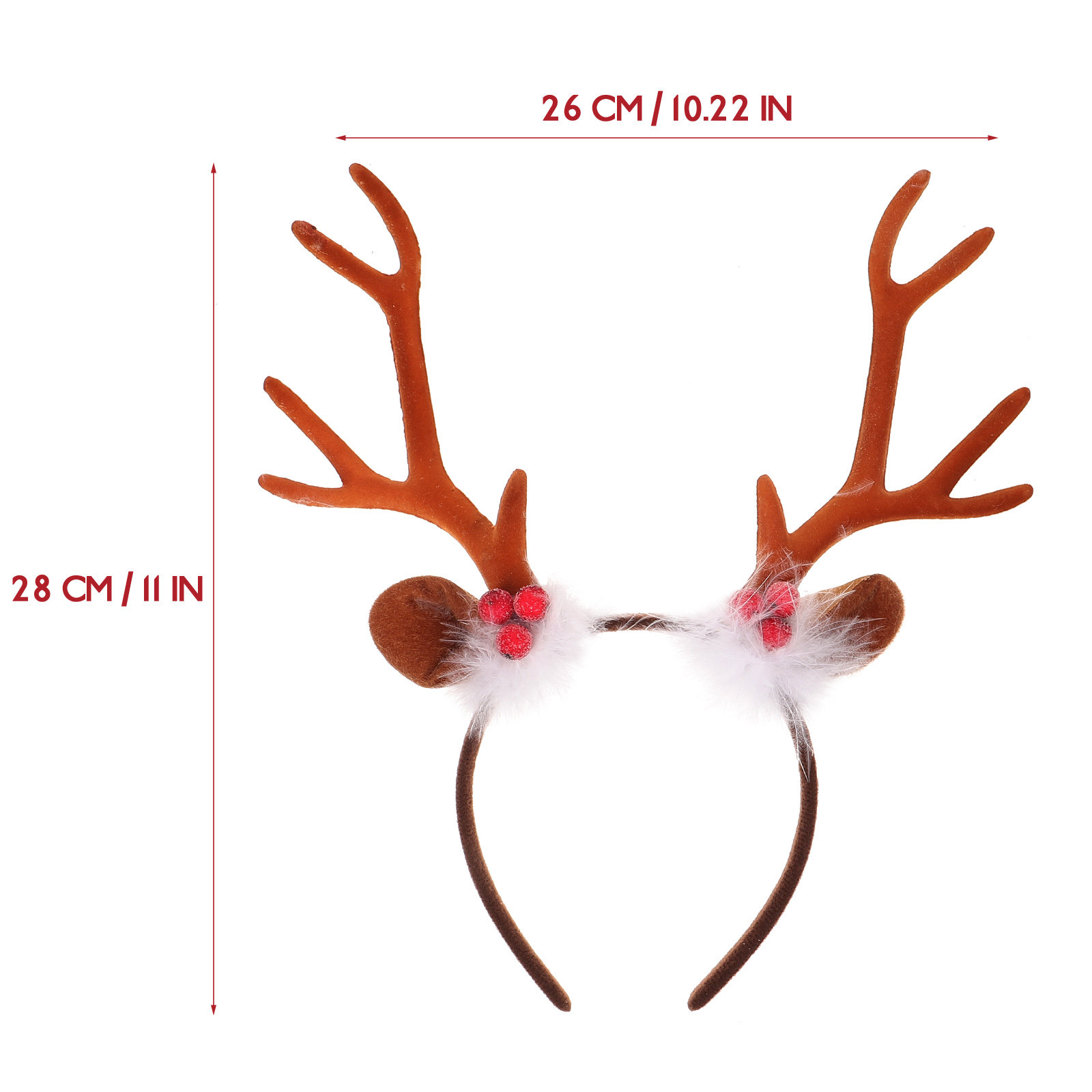Christmas Antler Headband Rein - огляд і ціна Reindeer Antlers Headband