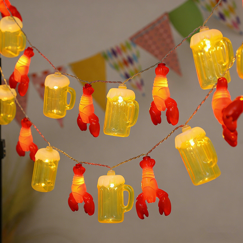 Beer Mug & Lobster String Ligh - огляд і ціна Led Fairy String Lights